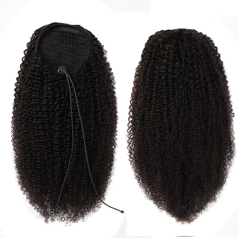 Drawsting Ponytail Extension H - Seamless Clip In Hair Extensions Human Hair review and price