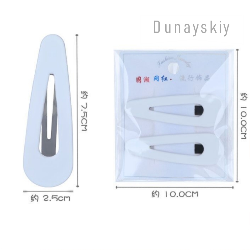 White Large BB Hair Clips Cosp - Hair Clips review and price
