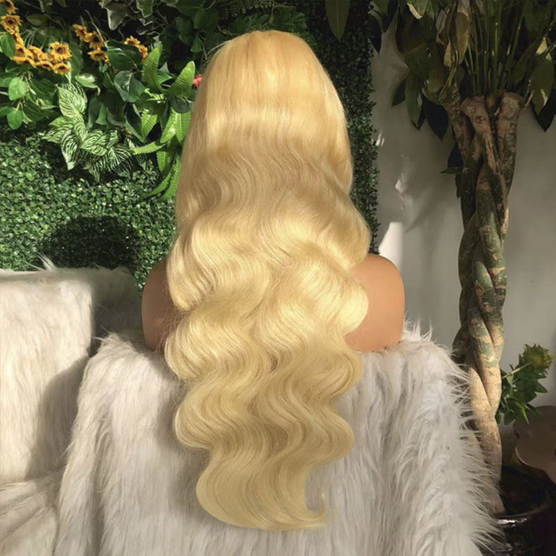 13x6 Lace Front 613 Wig Human  - 613 Blonde Body Wave Lace Front Wig review and price